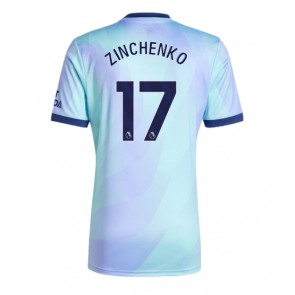 Arsenal Oleksandr Zinchenko #17 Rezervni Dres 2024-25 Kratak Rukavima